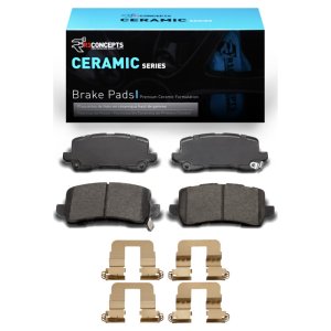 Acura MDX Brake Pads - Rear - R1 Concepts - Ceramic - `17-`25